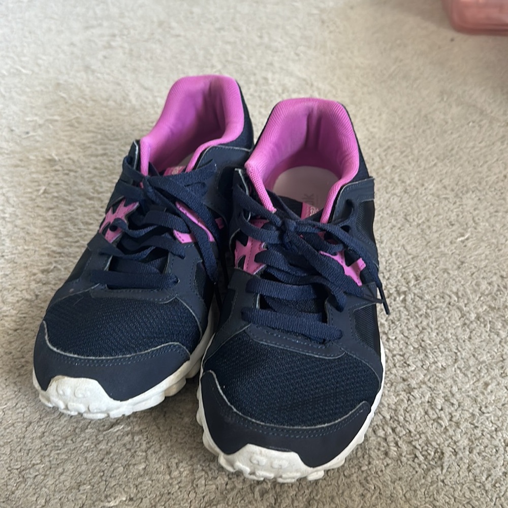 Reebok Black and Purple Athletic Shoes - Picture 4 of 6